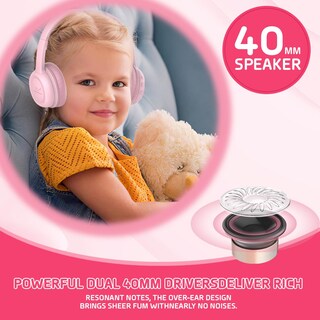 Foto 7 | Foto 7 | Auriculares Bluetooth Vinamass E63 Para Niños Con 30 Horas De Reproducción - Venta Internacional.