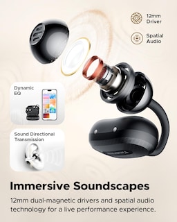 Foto 4 | Foto 4 | Auriculares Inalámbricos Truefree C10 Clip-on Bluetooth 5.4 28h Playtime - Venta Internacional.