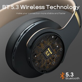 Foto 5 | Foto 5 | Auriculares Bluetooth Doqaus Para Colocar Sobre La Oreja, 90 Horas De Reproducción - Venta Internacional.