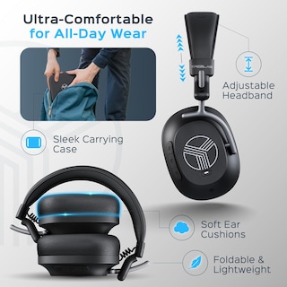 Foto 4 | Foto 4 | Auriculares Treblab U5 Hybrid Anc Para Colocar Sobre Las Orejas Bluetooth 5.3 55h - Venta Internacional.