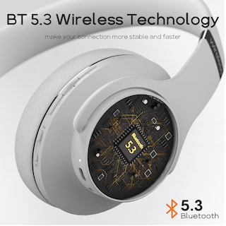 Foto 5 | Foto 5 | Auriculares Bluetooth Doqaus Para Colocar Sobre La Oreja, 90 Horas De Reproducción - Venta Internacional.