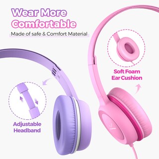 Foto 4 | Foto 4 | Auriculares Vinamass A63 2+1 Para Niños Con Cable Y Límite De Volumen De 85 Db - Venta Internacional.