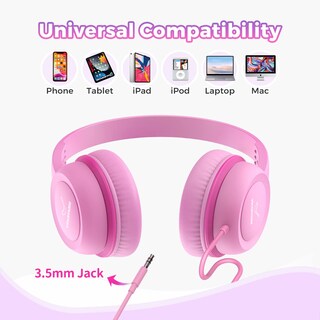 Foto 5 | Foto 5 | Auriculares Vinamass A63 2+1 Para Niños Con Cable Y Límite De Volumen De 85 Db - Venta Internacional.