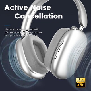 Foto 2 | Foto 2 | Auriculares Supraaurales Inalámbricos Wentronic Y01 Con Cancelación De Ruido - Venta Internacional.