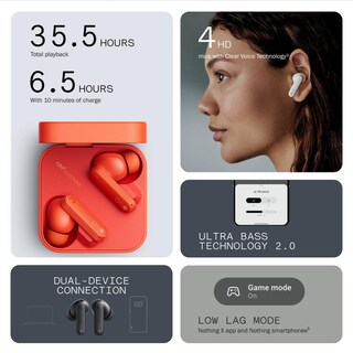 Foto 3 | Foto 3 | Auriculares Inalámbricos Bluetooth Cmf Buds 42db Con Cancelación De Ruido - Venta Internacional.