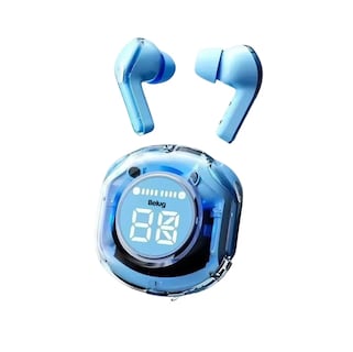 Foto 1 | Foto 1 | Audifonos Inalámbricos Belug Pantalla Digital Reducción Ruido Ipx4 Azul