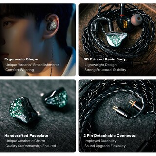 Foto 5 | Foto 5 | Monitor Auditivo Linsoul Ziigaat Arcanis 2dd+5ba Hybrid Iem Wired - Venta Internacional.