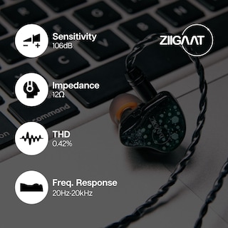 Foto 7 | Foto 7 | Monitor Auditivo Linsoul Ziigaat Arcanis 2dd+5ba Hybrid Iem Wired - Venta Internacional.