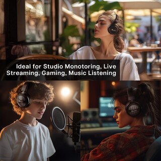 Foto 4 | Foto 4 | Auriculares Linsoul Kiwi Ears Ellipse Over Ear Studio Con Controlador De 50 Mm - Venta Internacional.