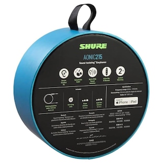 Foto 5 | Foto 5 | Auriculares Aislantes De Sonido Con Cable Shure Aonic 215 - Blancos - Venta Internacional.