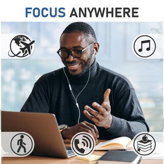 Foto 7 | Foto 7 | Auriculares Intraurales Con Cable Ludos Ferox Y Micrófono - Venta Internacional.