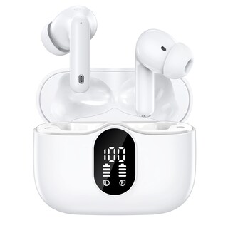 Foto 1 | Foto 1 | Auriculares Inalámbricos Bluetooth 5.3 Hisoos Hi-fi Estéreo Blancos - Venta Internacional.