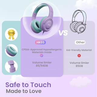 Foto 3 | Foto 3 | Auriculares Acer Hk03 Para Niños Con Limitador De Volumen De 85/94 Db - Venta Internacional.