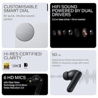 Foto 2 | Foto 2 | Auriculares Inalámbricos Cmf Buds Pro 2 Hi-res Audio Con Ldac Naranja - Venta Internacional.