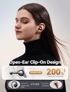 Foto 2 | Foto 2 | Auriculares Inalámbricos De Oído Abierto Joyroom Oe3 Negros - Venta Internacional.
