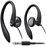 Auriculares Philips Shs3200bk/37 Gancho Flexible Negro - Venta Internacional.