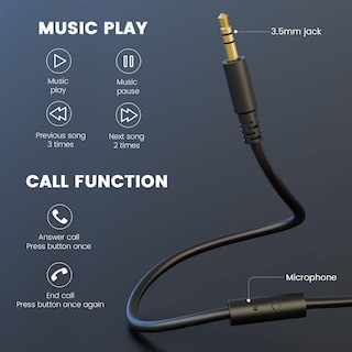 Foto 6 | Foto 6 | Auriculares Con Cable Oneodio Para Colocar Sobre La Oreja Con Aislamiento De Ruido - Venta Internacional.