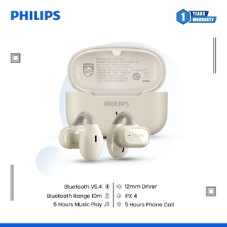 Foto 3 | Foto 3 | Auriculares Bluetooth Clip Philips Tat2469 Blancos - Venta Internacional.