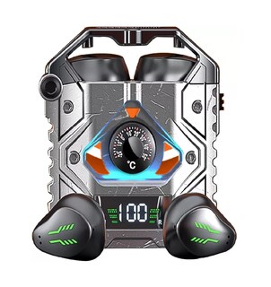 Foto 1 | Foto 1 | Auriculares Bluetooth H9 Deportivos Gamer In Ears Gris