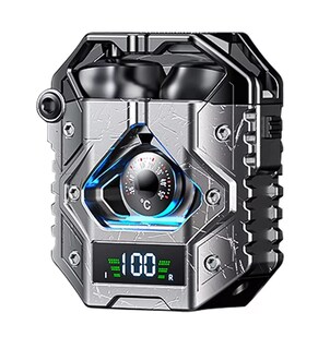 Foto 2 | Foto 2 | Auriculares Bluetooth H9 Deportivos Gamer In Ears Gris