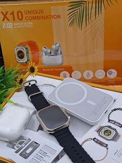 Foto 5 | Foto 5 | Smartwatch X10 con Audífonos Inalámbricos