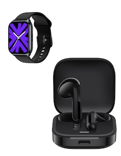 Foto 5 | Foto 5 | Bundle Xiaomi Redmi Buds 6 Active y Smartwatch Filwans GTS Mini Negro