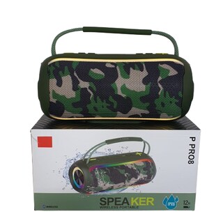 Foto 2 | Foto 2 | Bocina Portatil Con Luz Led Pro8 Ipx6