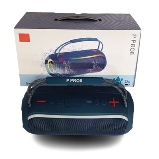 Foto 4 | Foto 4 | Bocina Portatil Con Luz Led Pro8 Ipx6