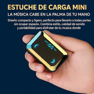 Foto 8 | Foto 8 | Audífonos Inalámbricos In Ear Pro con Cancelación de Ruido Activa, Sonido HD, Estuche Power Bank y Control Táctil