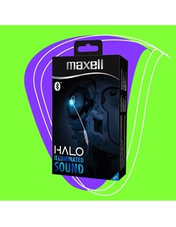 Foto 6 | Foto 6 | Audífonos Maxell 348179 color Blanco con Bluetooth y Micrófono Edición Halo