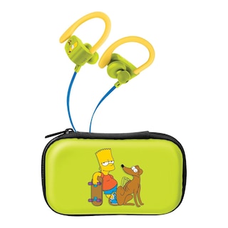 Foto 1 | Foto 1 | Audífonos Bluetooth Steren Aud-795/s-bartmasc color Verde Sport Free con Cable Plano The Simpsons-Bartmasc
