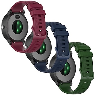 Foto 1 | Foto 1 | Venta Internacional - Anrir Para Bandas De Reloj Vivoactive 3, Banda De Silicona De 20 Mm Para Garmin Forerunner 645/245 Música