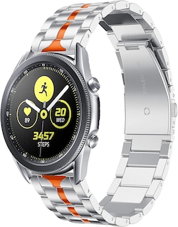 Foto 1 | Foto 1 | Venta Internacional: Anrir Compatible Para Samsung Galaxy Watch 3 41 Mm De Banda, Banda De Acero Inoxidable De Liberación Rápid