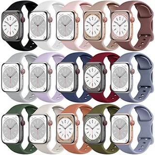 Foto 1 | Foto 1 | Venta Internacional - 15 Paquete Compatible Con Apple Watch Bands 38 Mm 44 Mm 42 Mm 44 Mm 45 Mm 49 Mm Para Hombres, Pulseras De