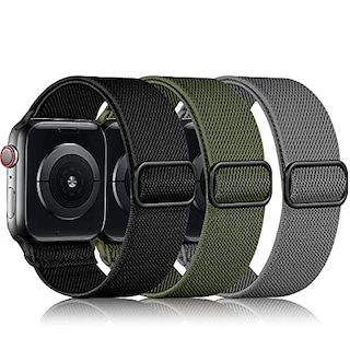 Foto 1 | Foto 1 | Venta Internacional - Daqin 3 Paquete El Estiramiento De Bucle En Solitario Compatible Con Banda Apple Watch 44 Mm 42 Mm 42 Mm