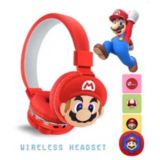 Foto 2 | Foto 2 | Audífonos Inalámbricos Genérico Mario Bros Wireless color Rojo