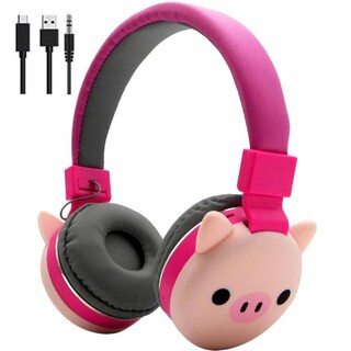 Foto 1 | Foto 1 | Diadema Rosa 3d Diseño De Puerquito  Hotshot  Mxnch-001 1 Pieza Color Rosa