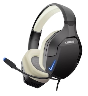 Foto 1 | Foto 1 | Audífonos Gamer Para Xbox Pc K10 Con Microfono Y Led Rgb Color Negro/beige