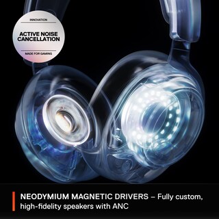 Foto 3 | Foto 3 | Auriculares Para Juegos Steelseries Arctis Nova Pro Inalámbricos Blancos - Venta Internacional.