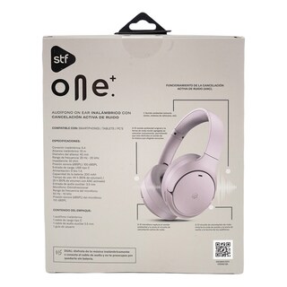 Foto 7 | Foto 7 | Audífonos Inalámbricos On Ear Stf One Plus Anc Función Dual Color Rosa