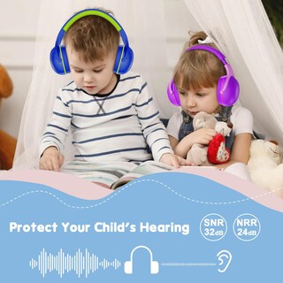 Foto 2 | Foto 2 | Auriculares Con Cancelación De Ruido Procase Para Niños De 2 A 8 Años, Paquete De 2 - Venta Internacional.