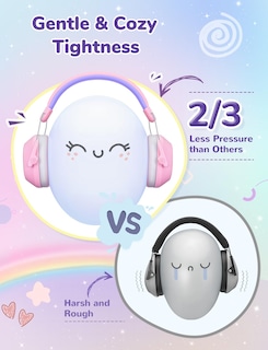 Foto 4 | Foto 4 | Auriculares Con Reducción De Ruido Iclever Em01 Para Niños Rainbow - Venta Internacional.