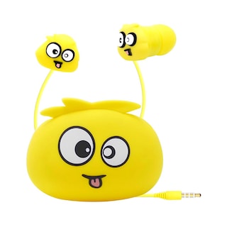 Foto 1 | Foto 1 | Audífonos Alámbricos Gadgets&Fun Diseño Monstruo Manos Libres Con Estuche De Viaje Color Amarillo