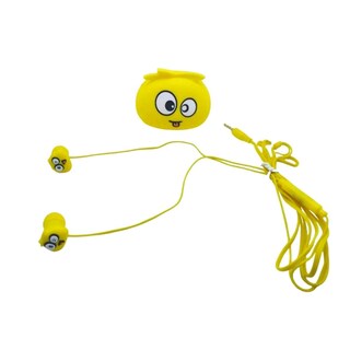 Foto 2 | Foto 2 | Audífonos Alámbricos Gadgets&Fun Diseño Monstruo Manos Libres Con Estuche De Viaje Color Amarillo