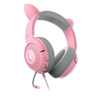 Foto 4 | Foto 4 | Auriculares Rgb con Cable y Orejas Intercambiables Razer Kraken Kitty V2 Pro color Rosa