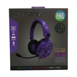 Foto 3 | Foto 3 | Audífonos Gamer 4Gamers C6-100 Púrpura Conexión 3.5 MM Altavoces 40 MM