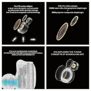 Foto 2 | Foto 2 | Audífonos Hi-res Con Drivers Duales Y Tesla Coil Earacoustic Sta Ultra