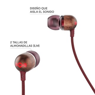 Foto 5 | Foto 5 | Audifonos Smile Jamaica Red The House Of Marley In Ear