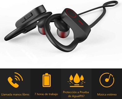 Foto 2 | Foto 2 | Audífonos Inalámbricos Malubero color Negro