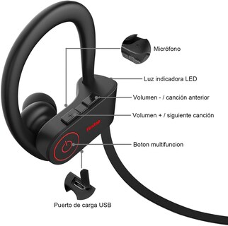 Foto 3 | Foto 3 | Audífonos Inalámbricos Malubero color Negro